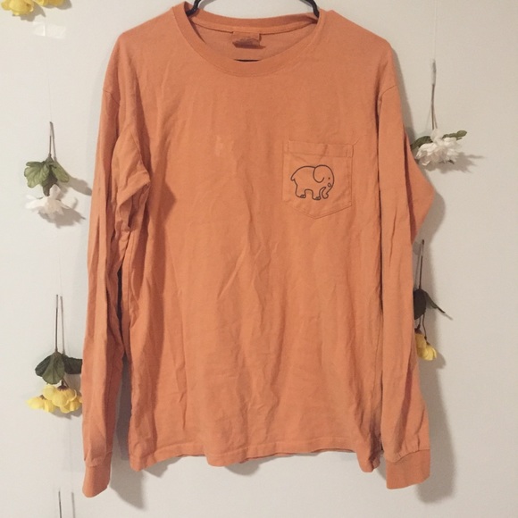 ivory ella Tops - Orange Ivory Ella Long Sleeve 🍊